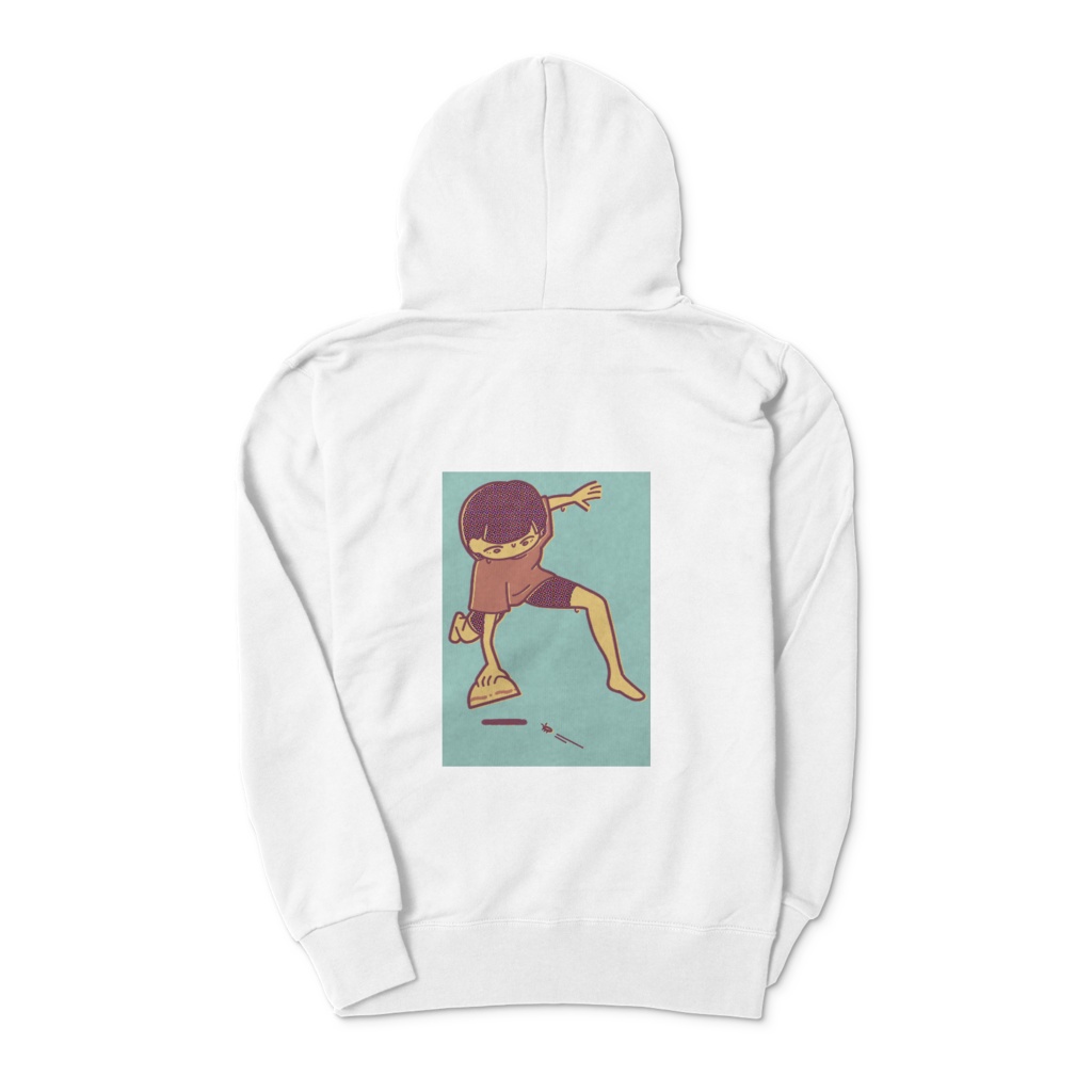 たたかうおんなのこパーカー