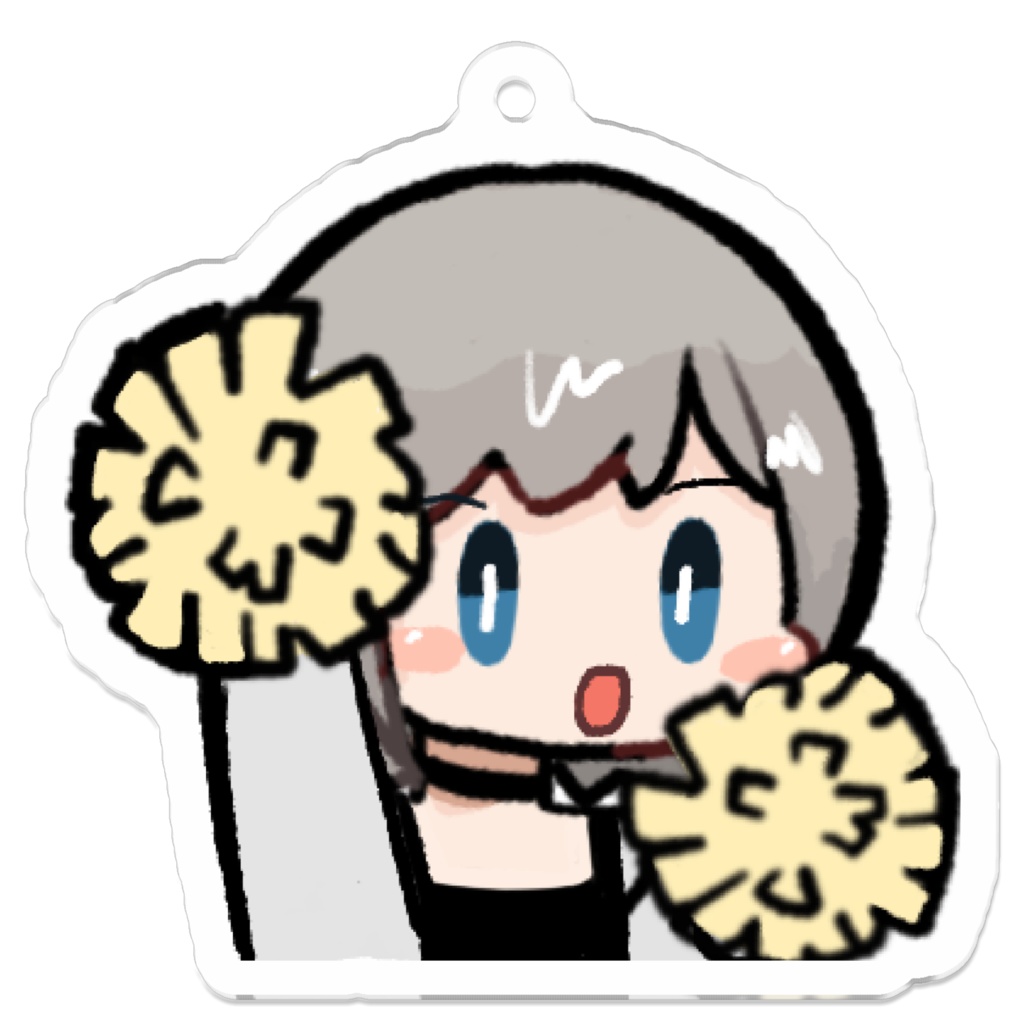 ちびレナ「ふぁい」アクリルキーホルダー