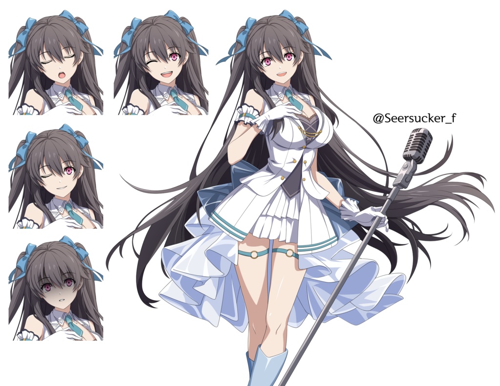 [フリー立ち絵] シノビガミ「詩神」