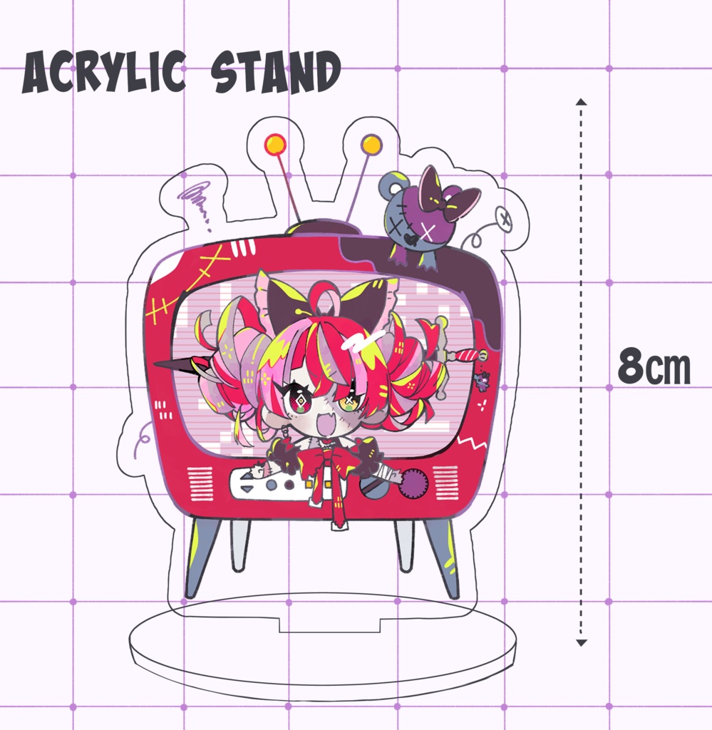 【NEO KET4】レトロTVアクスタ第一弾