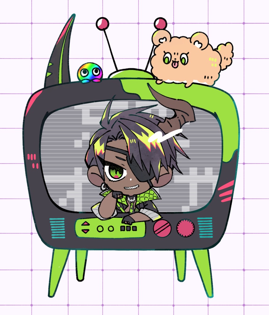 【NEO KET4】レトロTVアクスタ第一弾