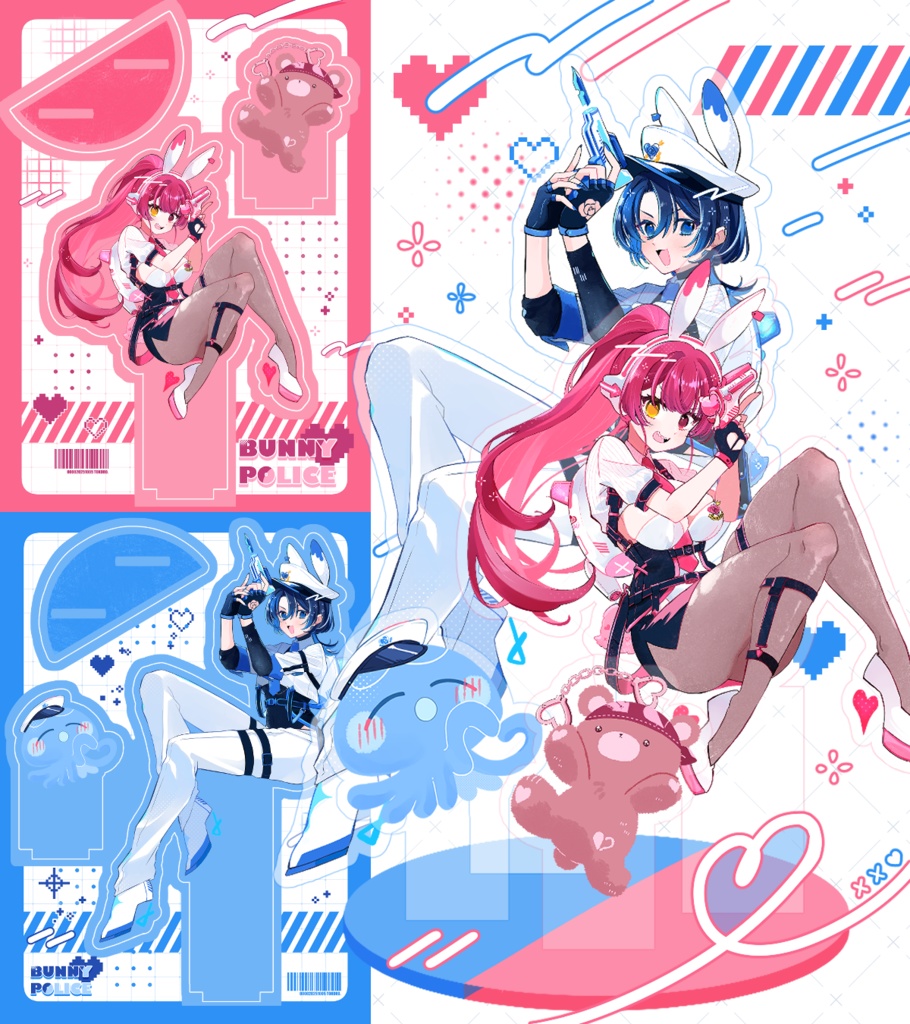 【10/5ホロクル】青マリアクリルジオラマ