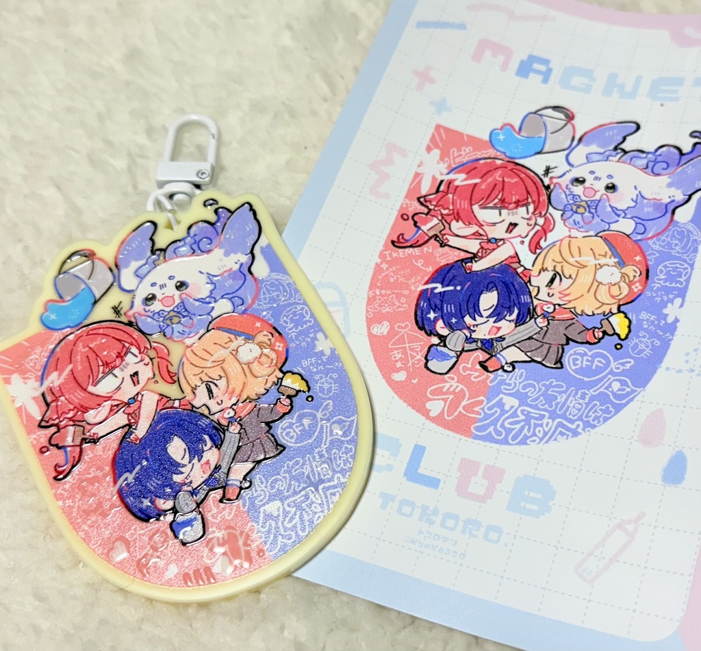 【C107新作】まぐねっと部アクキー