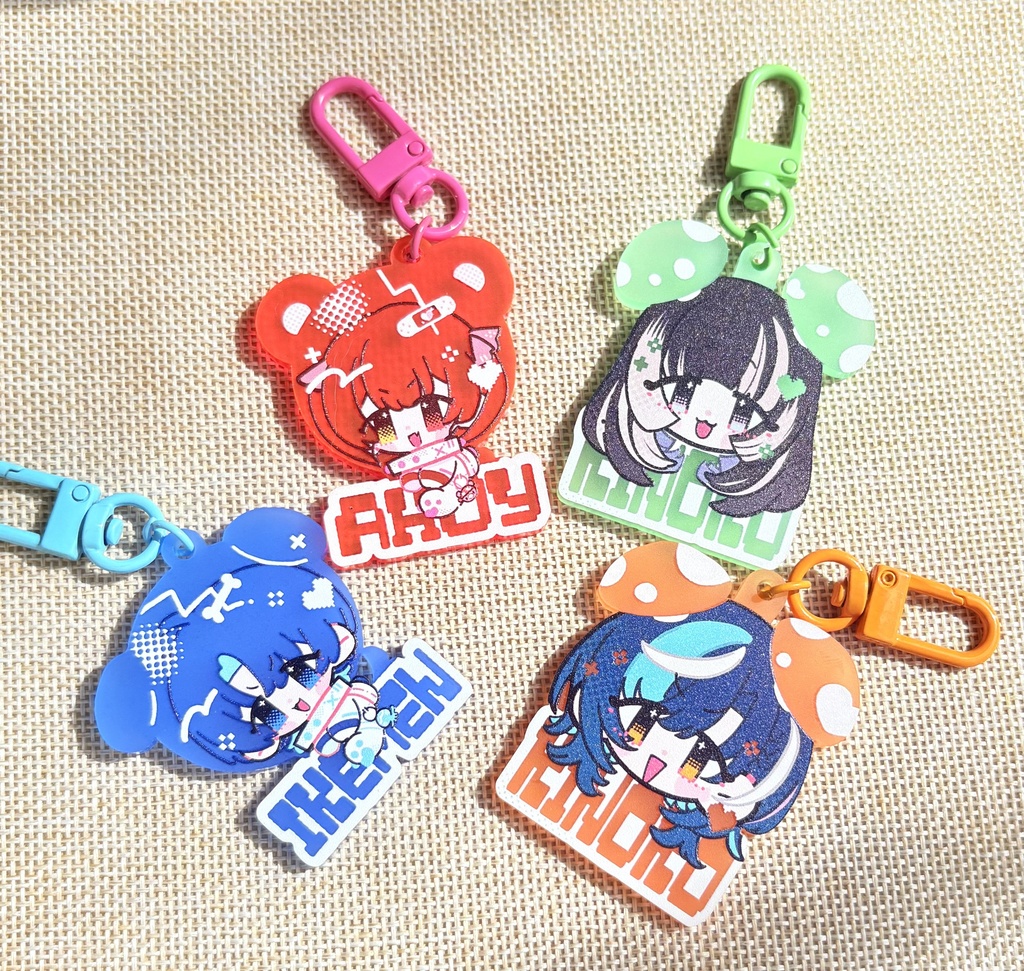 【ホロクル11th】フチ無しアクリルキーホルダー