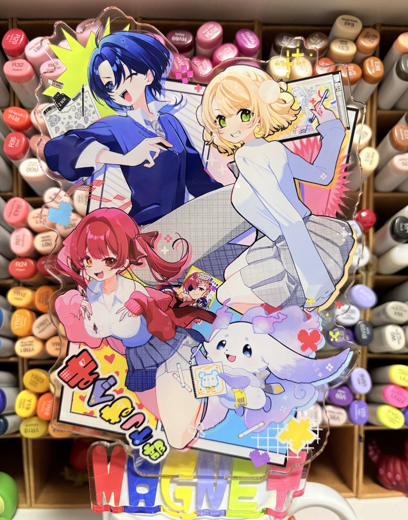 【ホロクル11th】まぐねっと部BIGアクリルスタンド