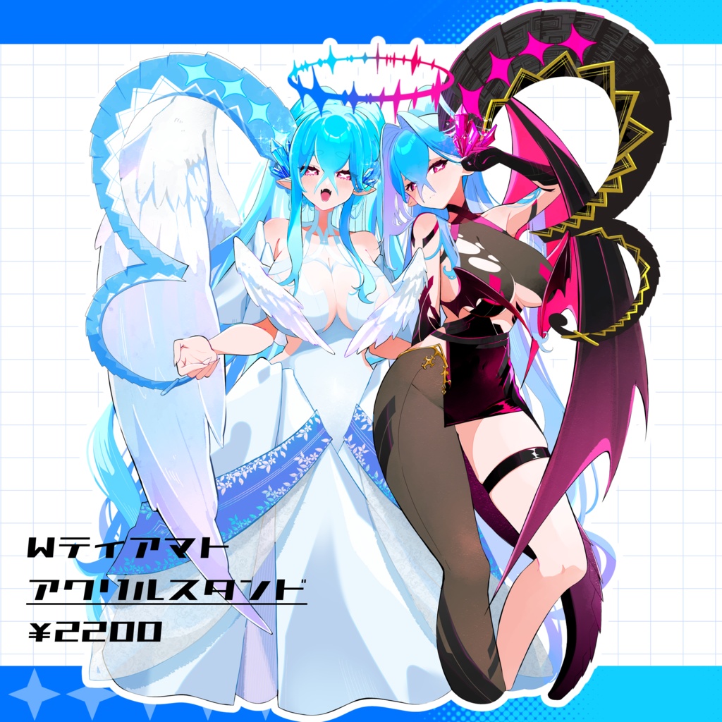 【C108新作】Wティアマトアクリルスタンド