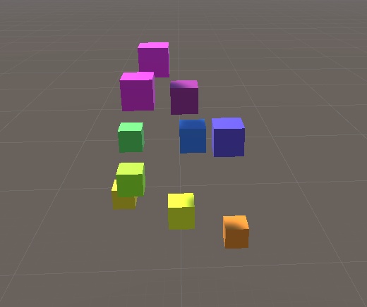 Retro Rainbow Voxel Particles for Unity/VRChat