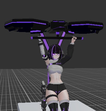 Flying Drone Animation Unity/VRChat