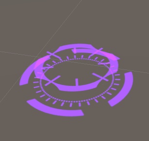 Cyber Halo Rotate Particles Unity/VRChat