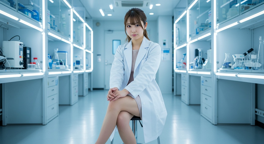 知と美の交差点 - 白衣をまとった彼女たち -