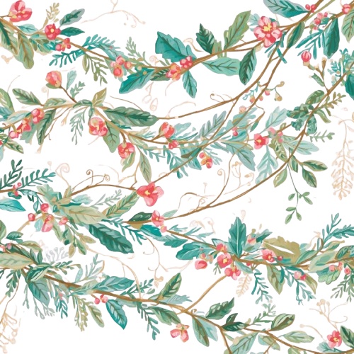 ふんわりパステル*癒しのクリスマス クリップアート10点セット