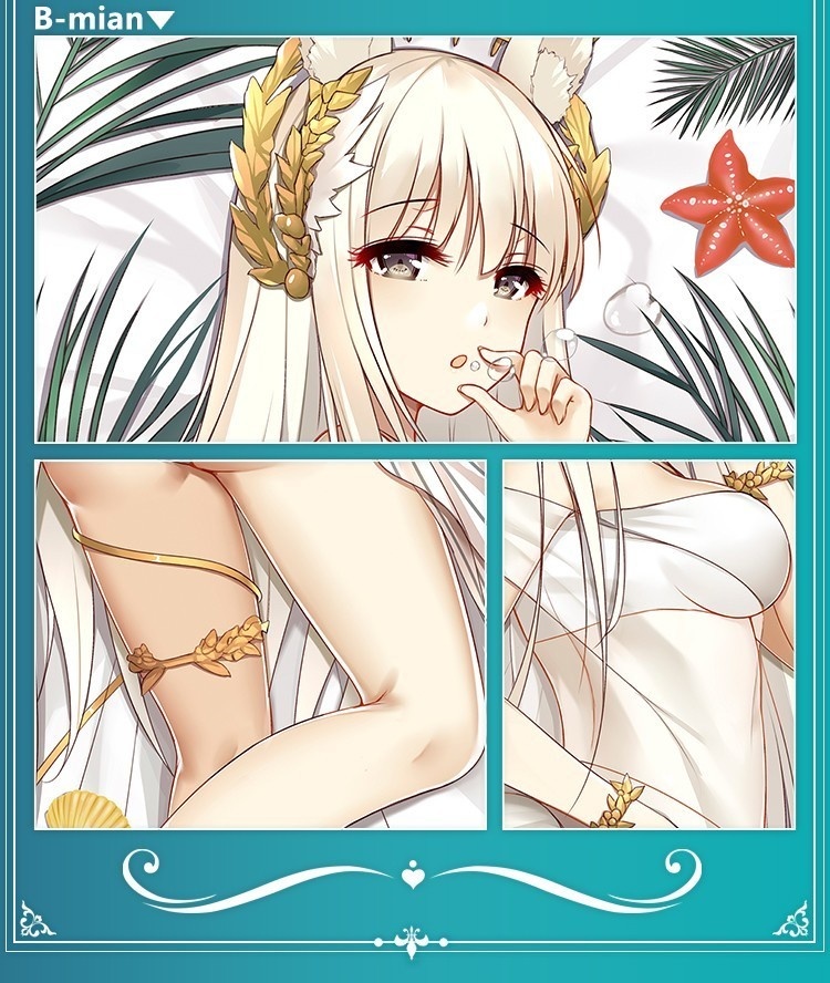 【スノーオレンジオリジナル】アークナイツ プラチナ 抱き枕カバー