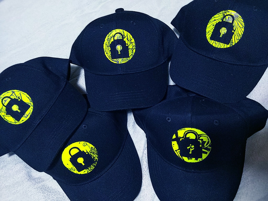 クラブキャップ（手描き一点物）