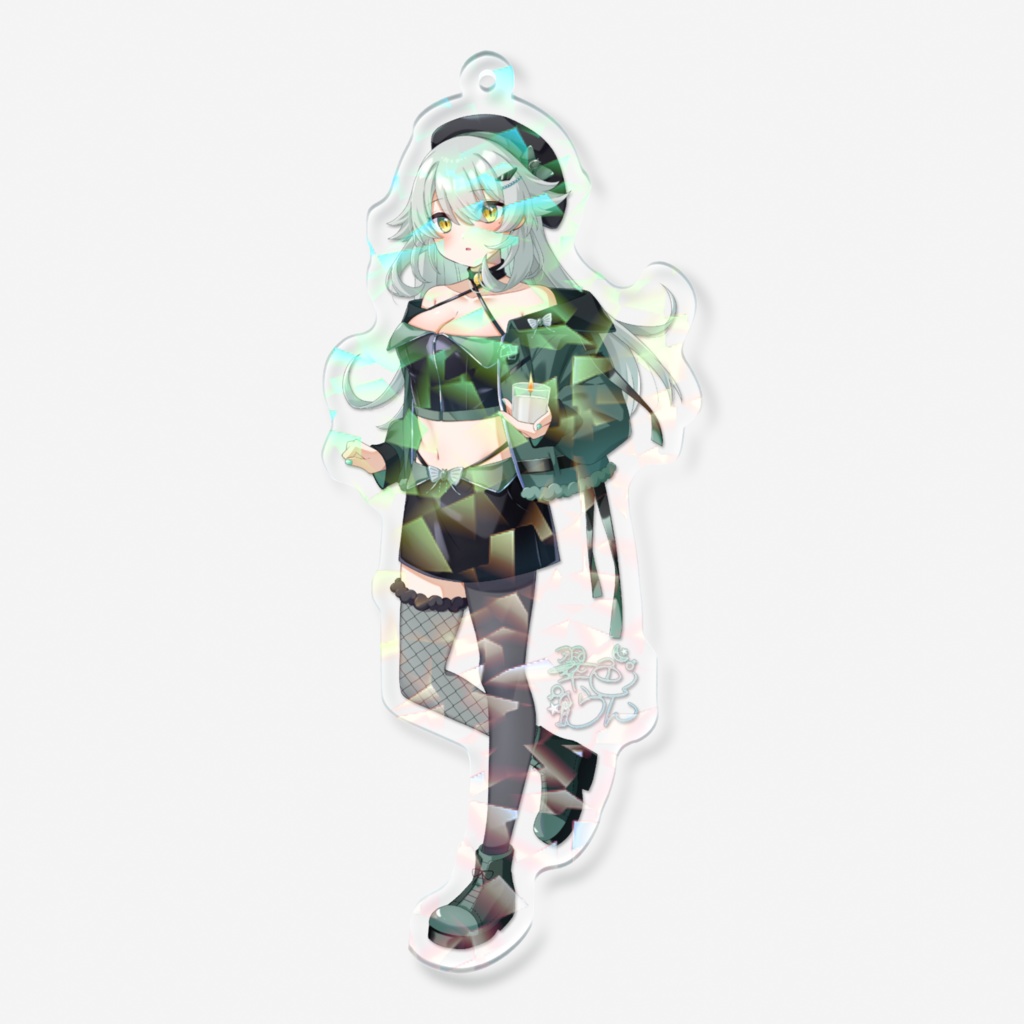 ホログラムアクリルキーホルダー