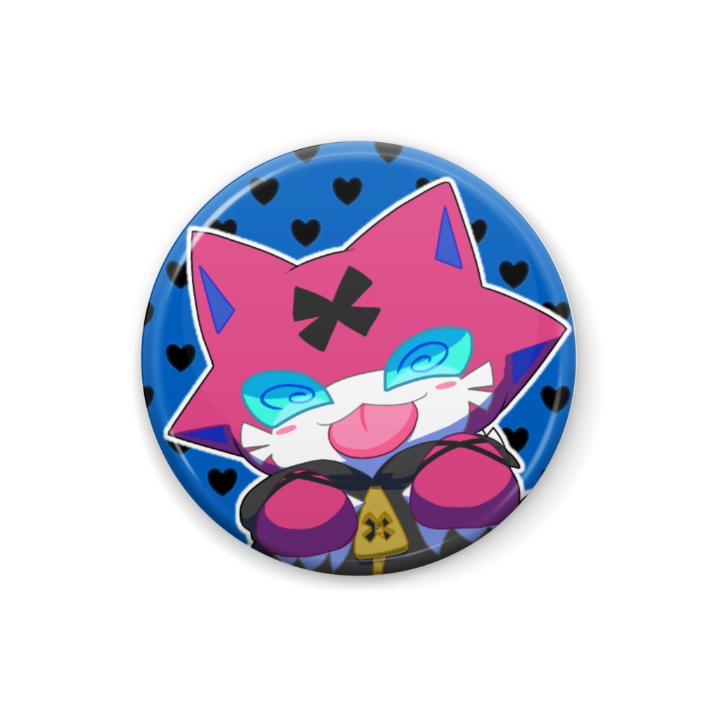 オリ猫ちゃん缶バッジ