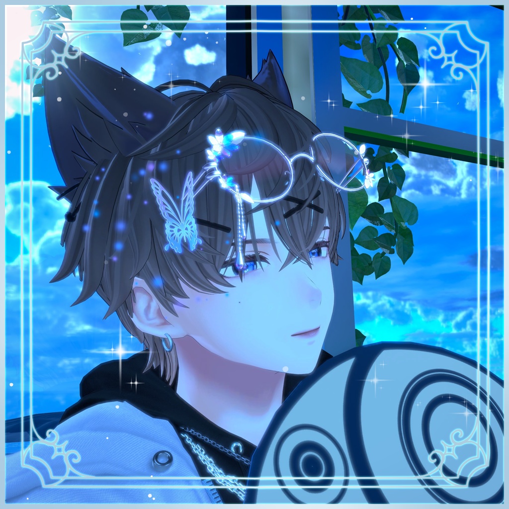 【Glasses】Fleuria Glasses【VRChat】