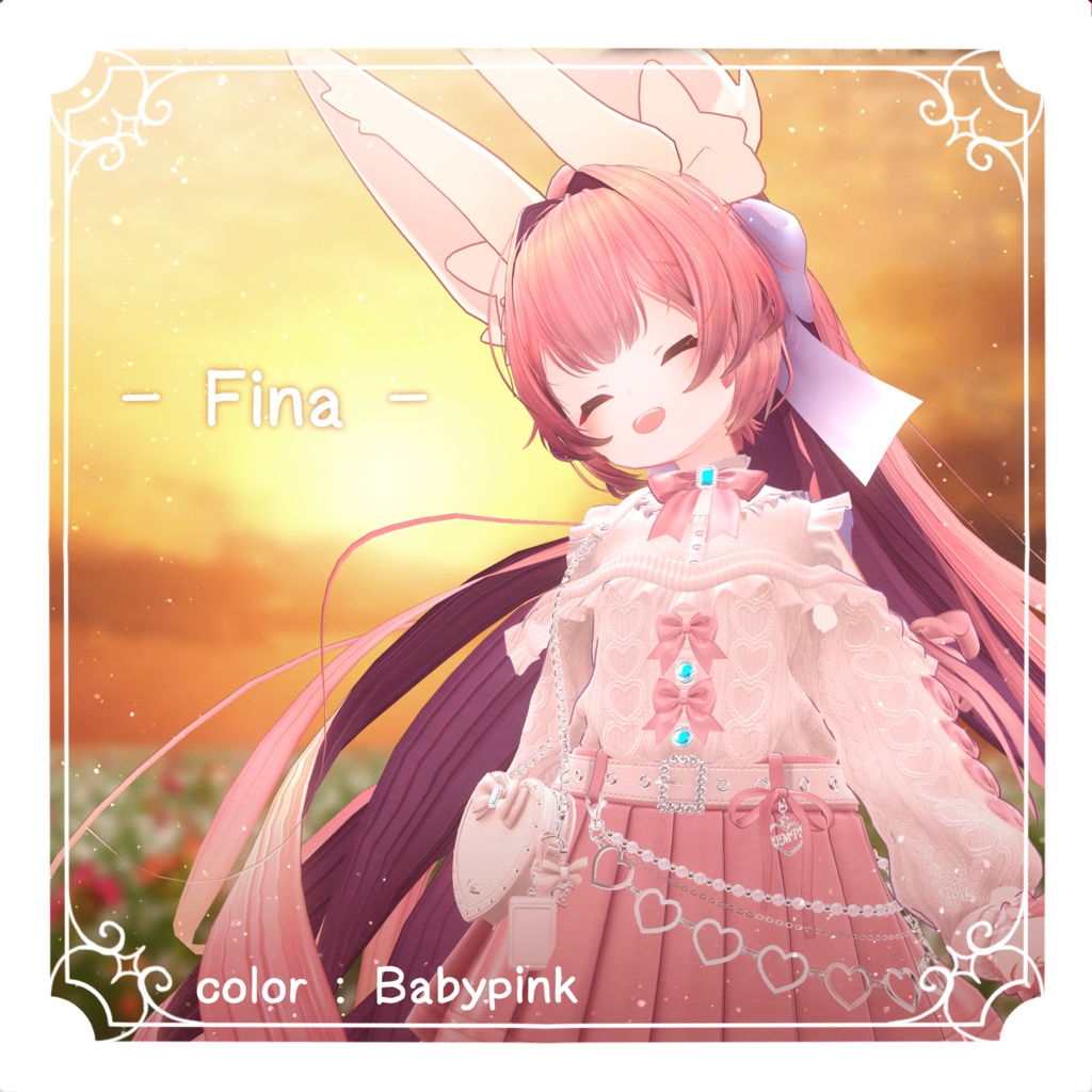 ほわかわポニーツイン🍄Amorina Pony【6アバター対応】