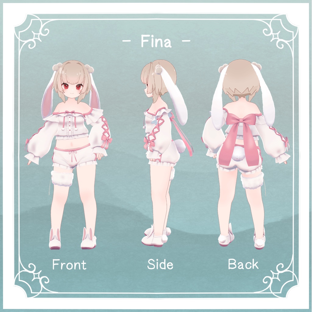 ゆめとろうさぎウェア🍄Usamiel Room wear🍄