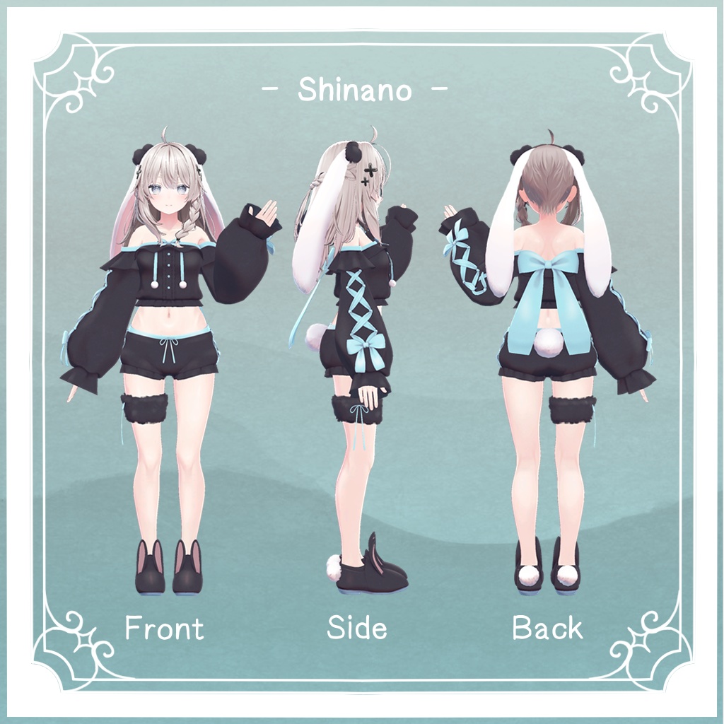 ゆめとろうさぎウェア🍄Usamiel Room wear🍄