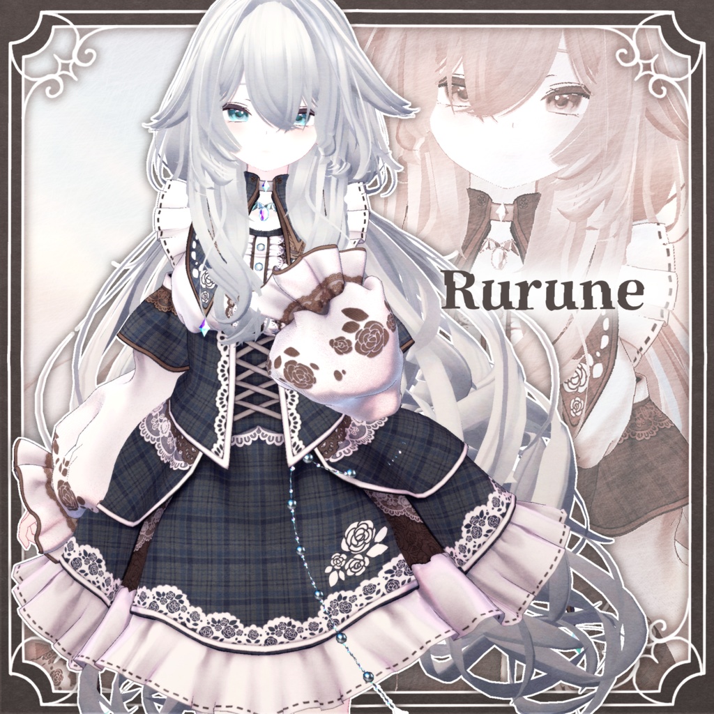 【衣装】Strivel Rose【12アバター対応】