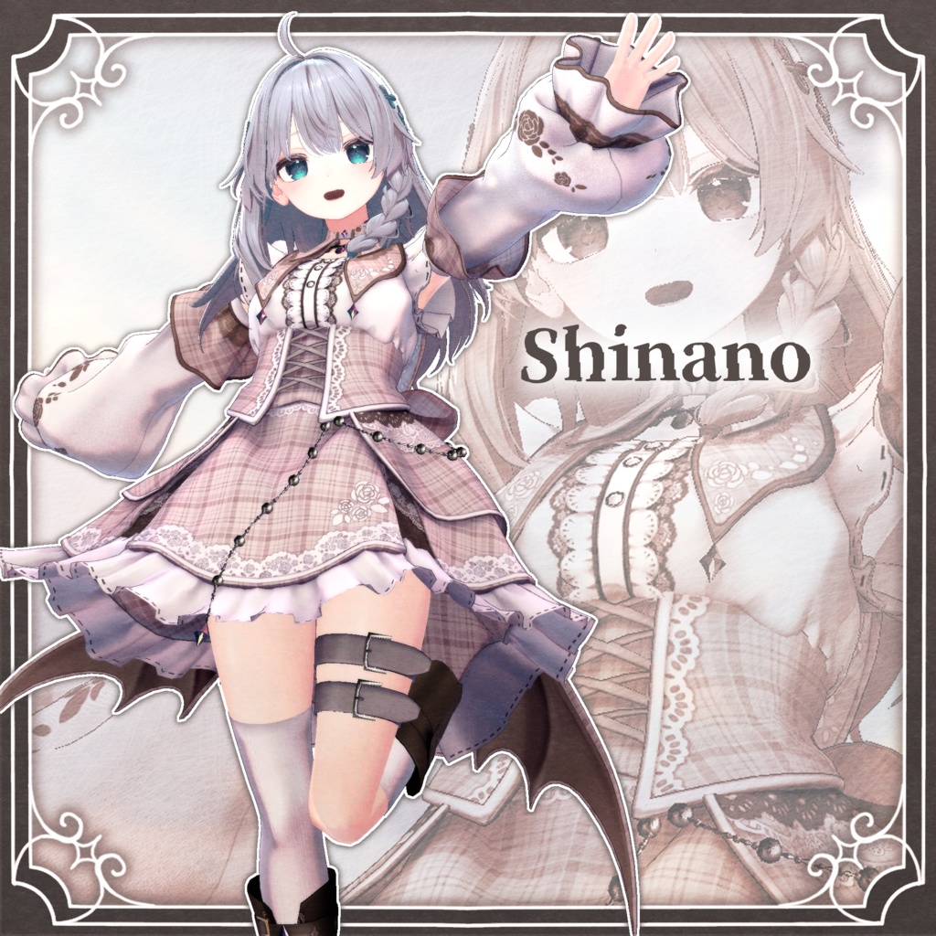 【衣装】Strivel Rose【12アバター対応】