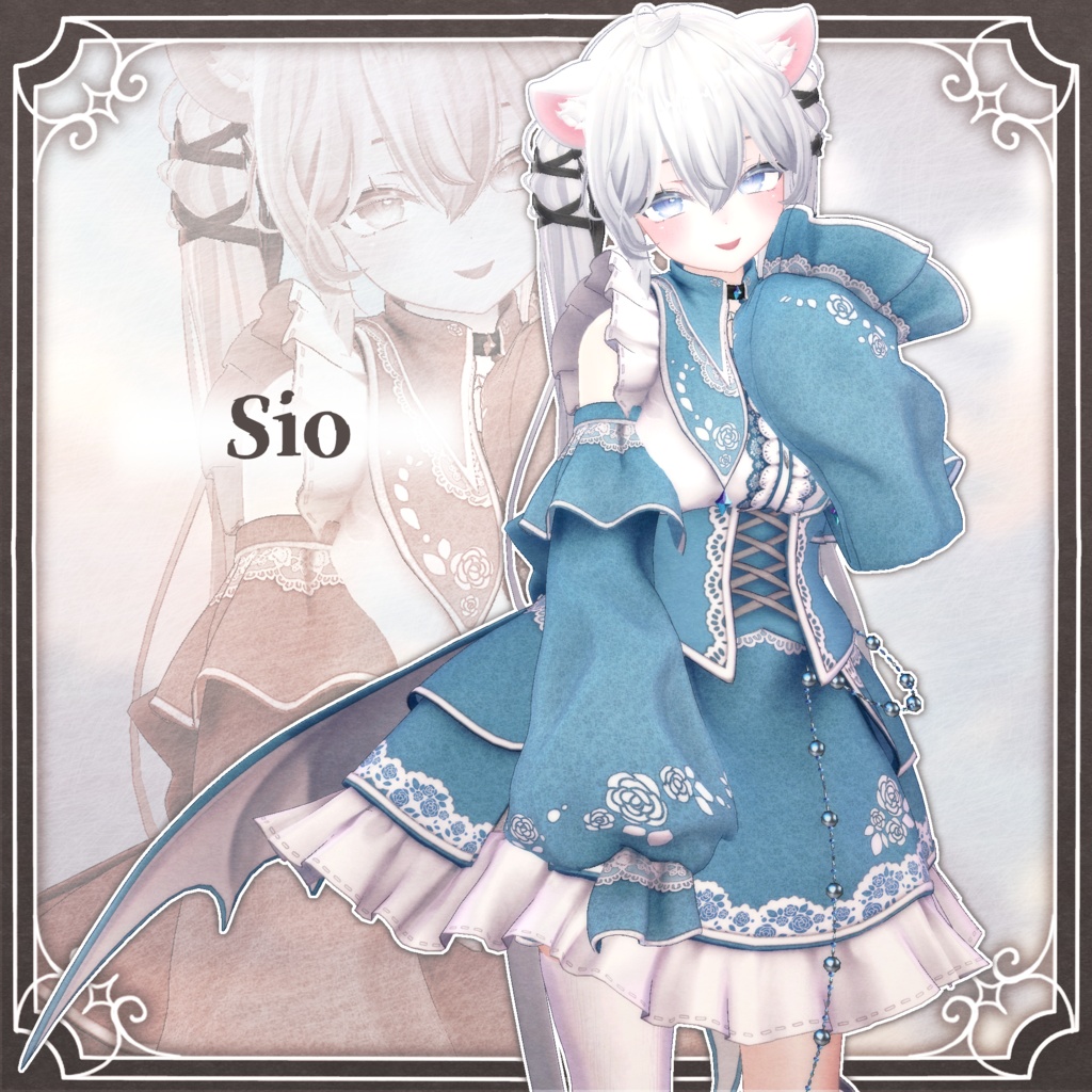 【衣装】Strivel Rose【12アバター対応】