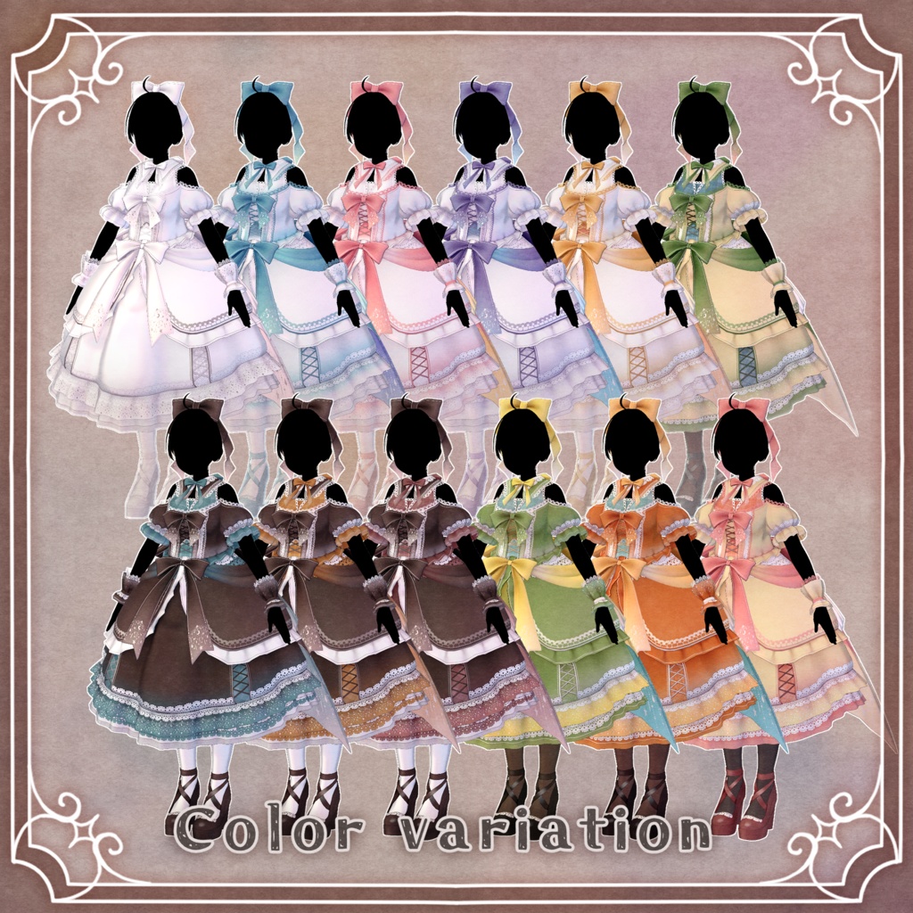 【1/2~発売セール】VelushiCroix【11アバター対応】