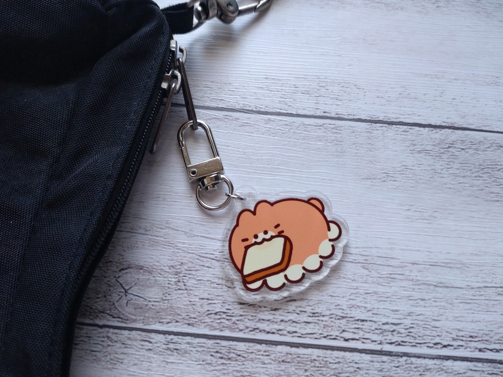 みかんねこ キラキラアクキー