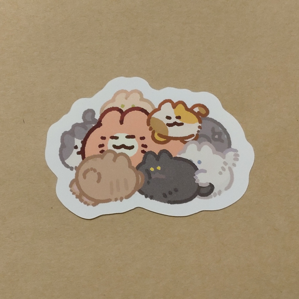 みかんねこ いろいろシール