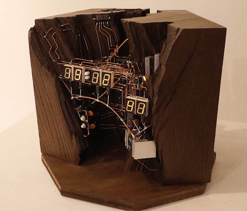 空中配線時計(神代鉱山)