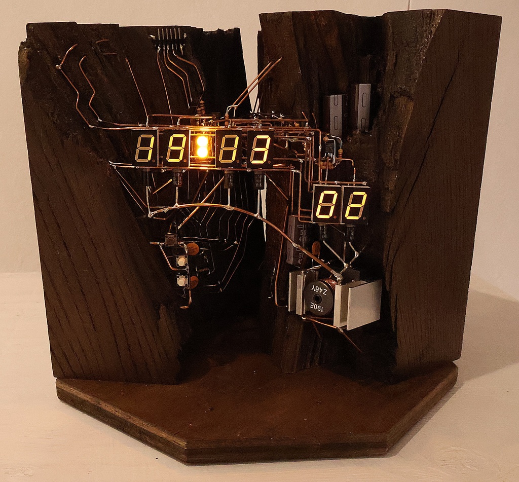 空中配線時計(神代鉱山)