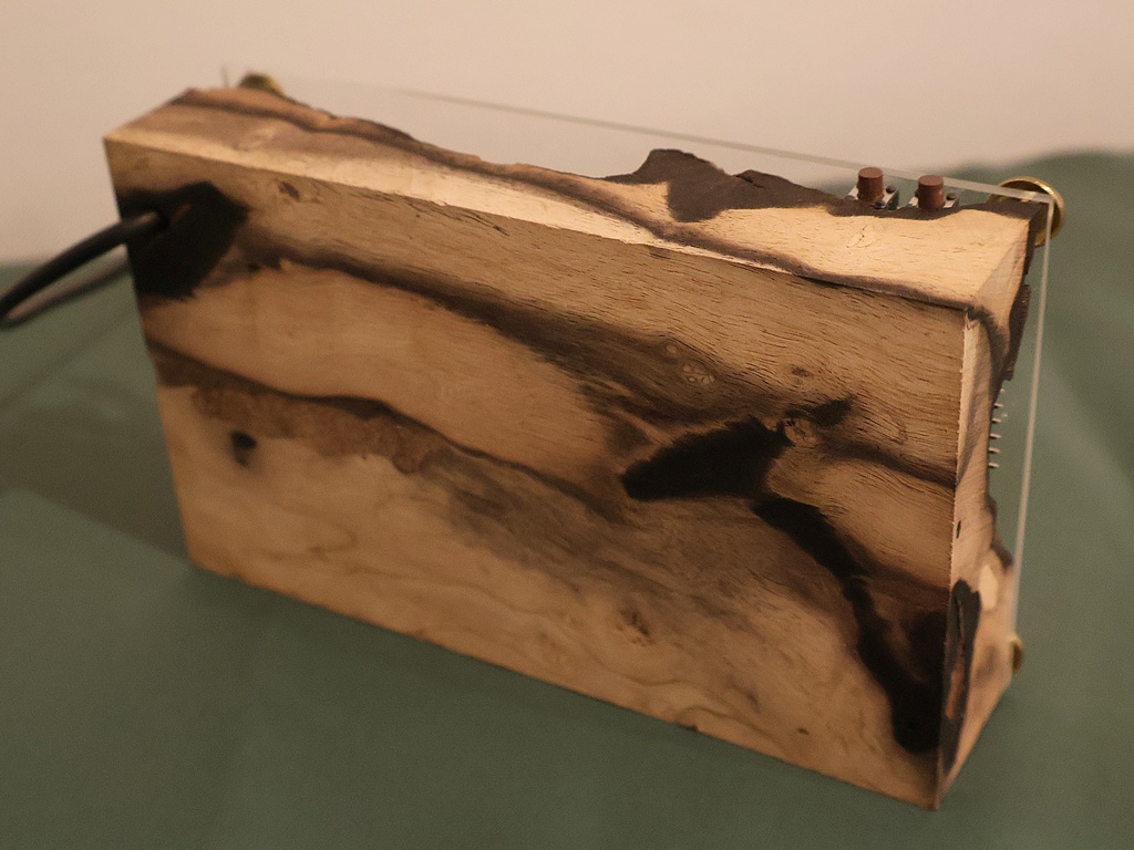 空中配線時計(火星)