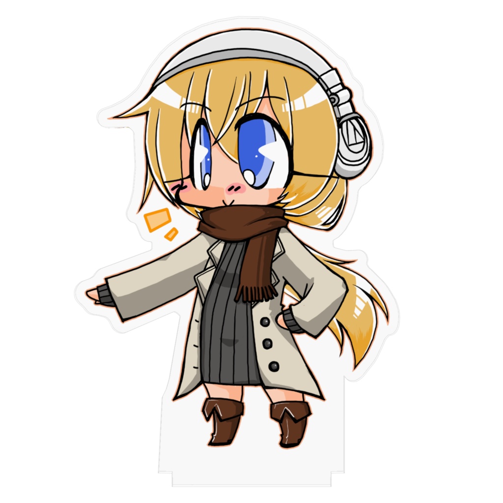 さとさん2周年記念アクリルフィギュア