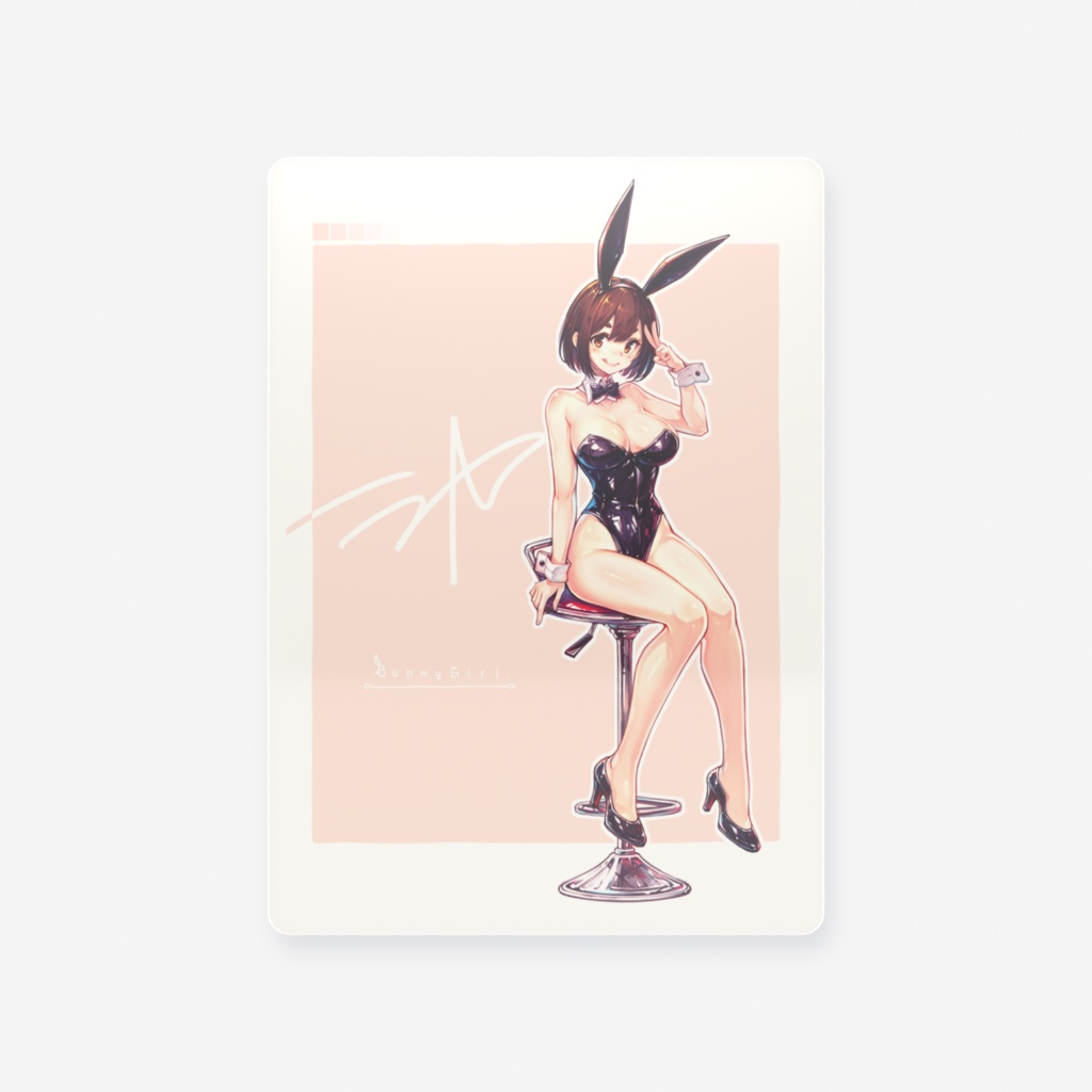 バニーちゃん♥プラカード