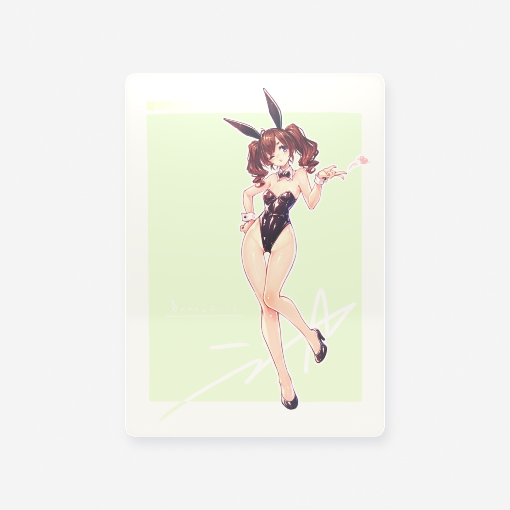 バニーガール♥プラカード