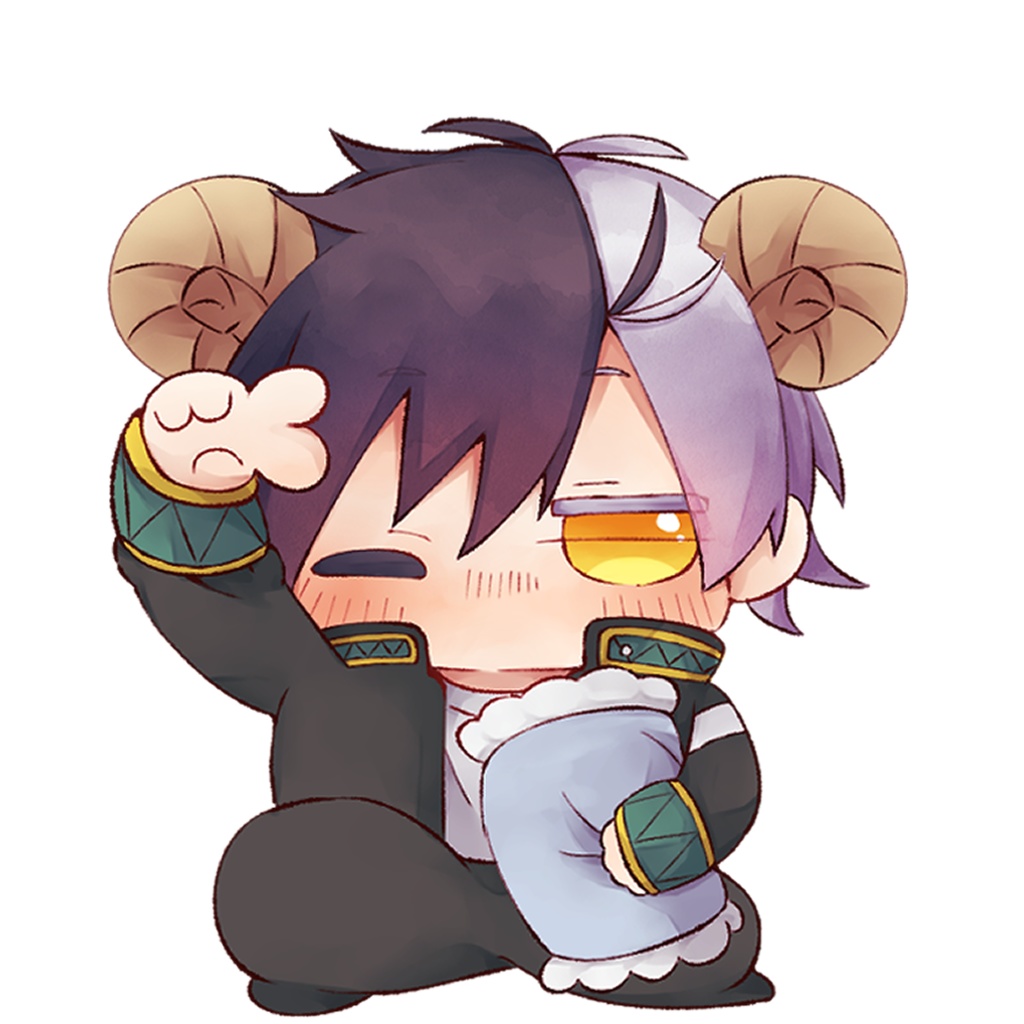 アクリルスタンド-おひつじ桜くん