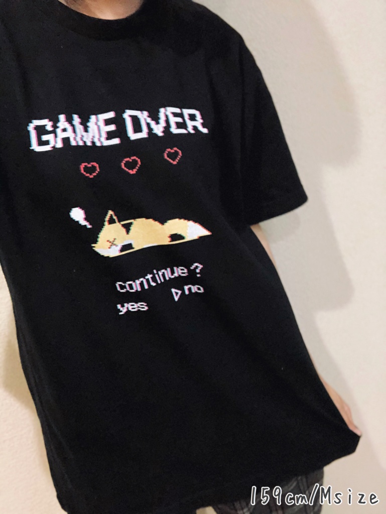 GAME OVER Tシャツ