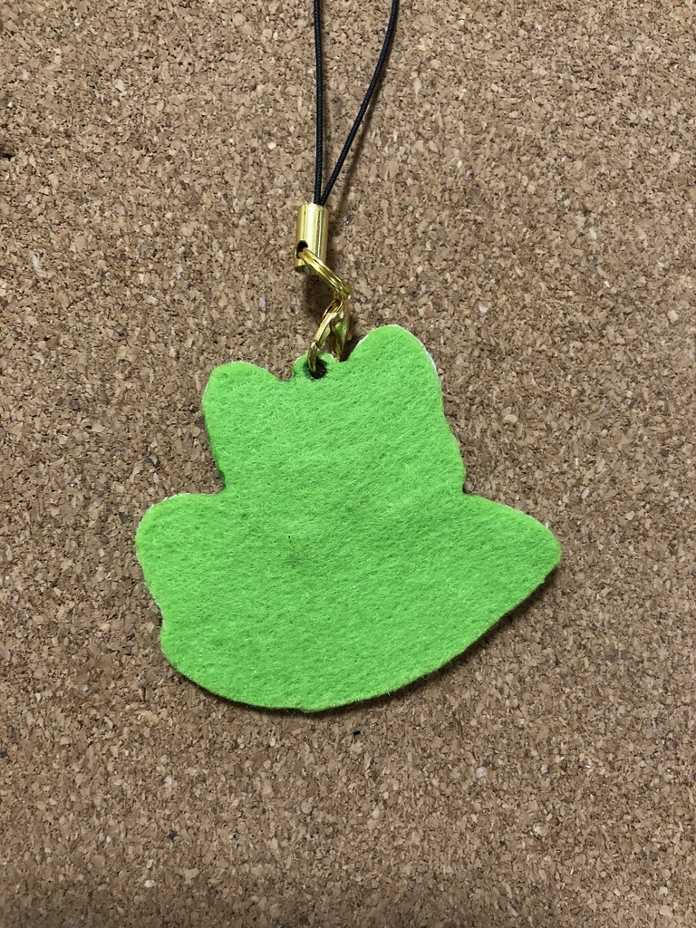 オリジナル刺繍ストラップお試し版