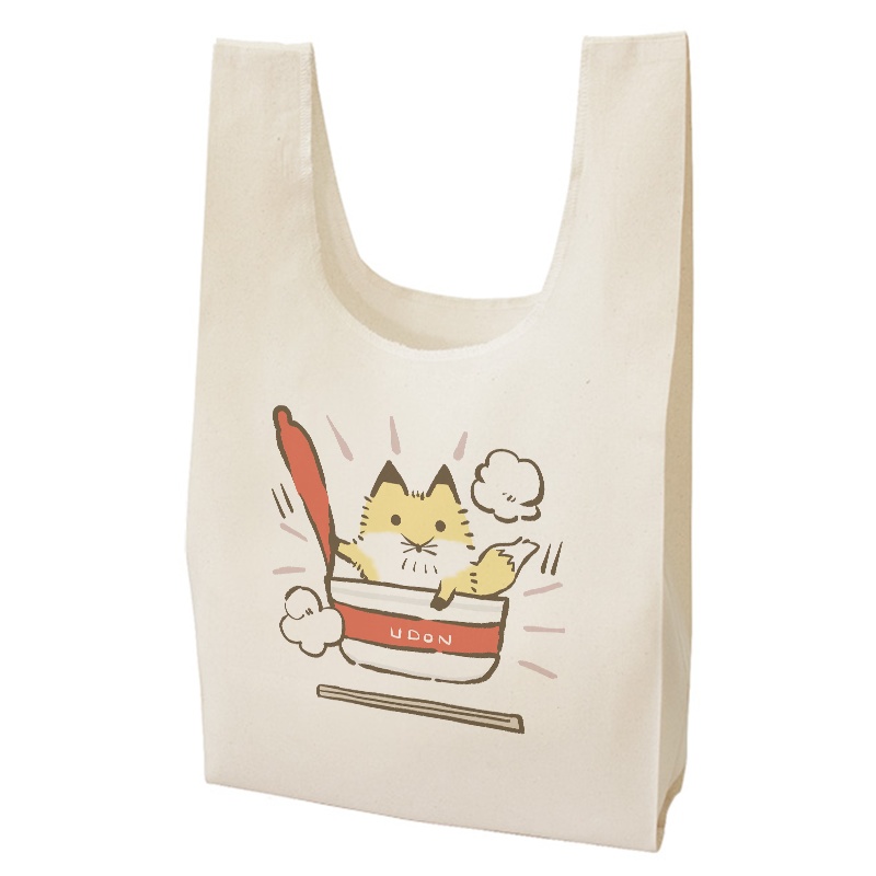 きつねうどんエコバッグ【ミト様コラボグッズ】