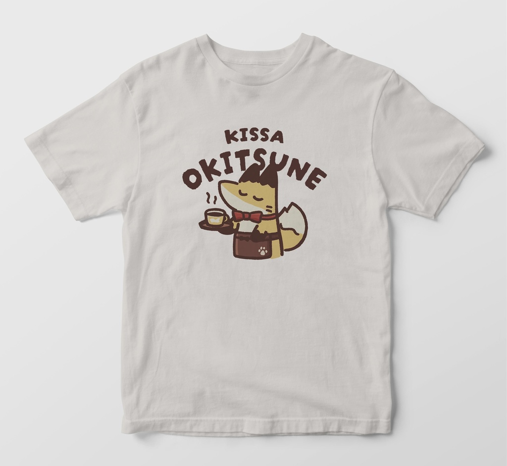喫茶おきつねTシャツ