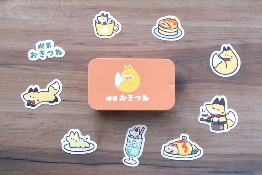 フレークシール入りメンタム缶