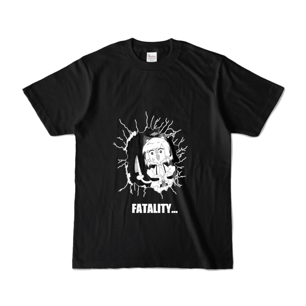 デスモモイ黒Tシャツ ver.深淵を覗いている時デスモモイもまたお前を見ている