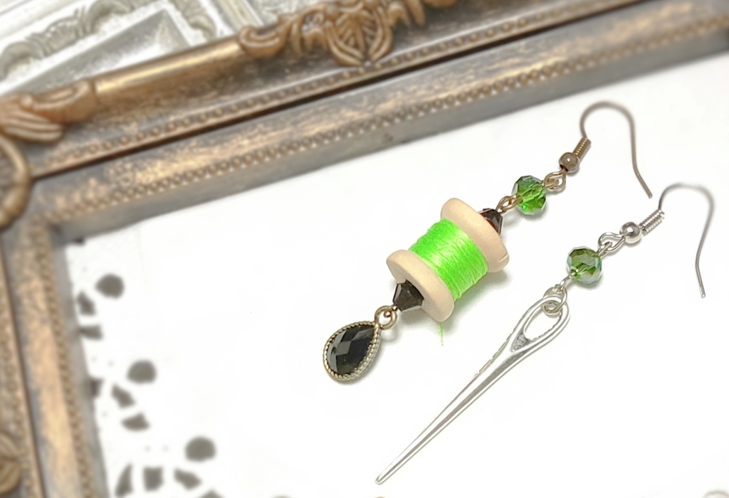 【リニューアル&7度目再販!】ツイステッドワンダーランド マレウス イメージ耳飾り