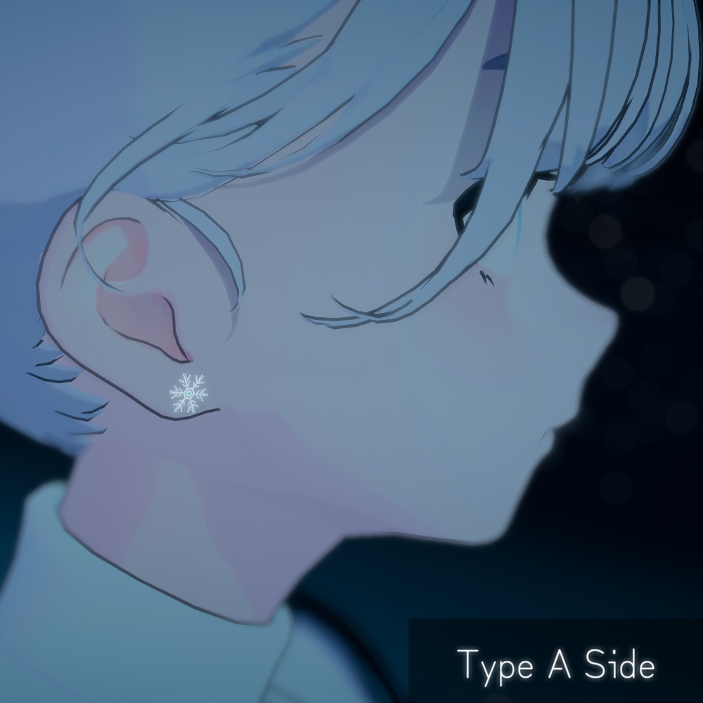 【全2種】snow earrings【PB設定済み】