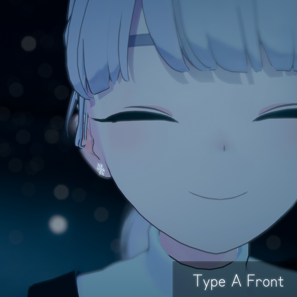 【全2種】snow earrings【PB設定済み】