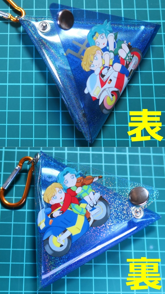 【クリックポスト配送】デフォルメウラネプはるみちバイクグッズ