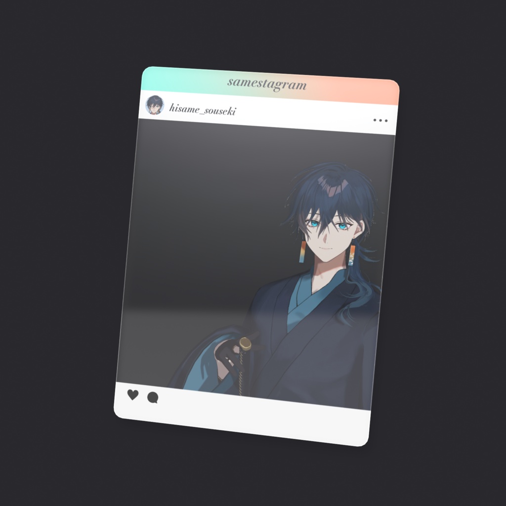 クリアフォトカード