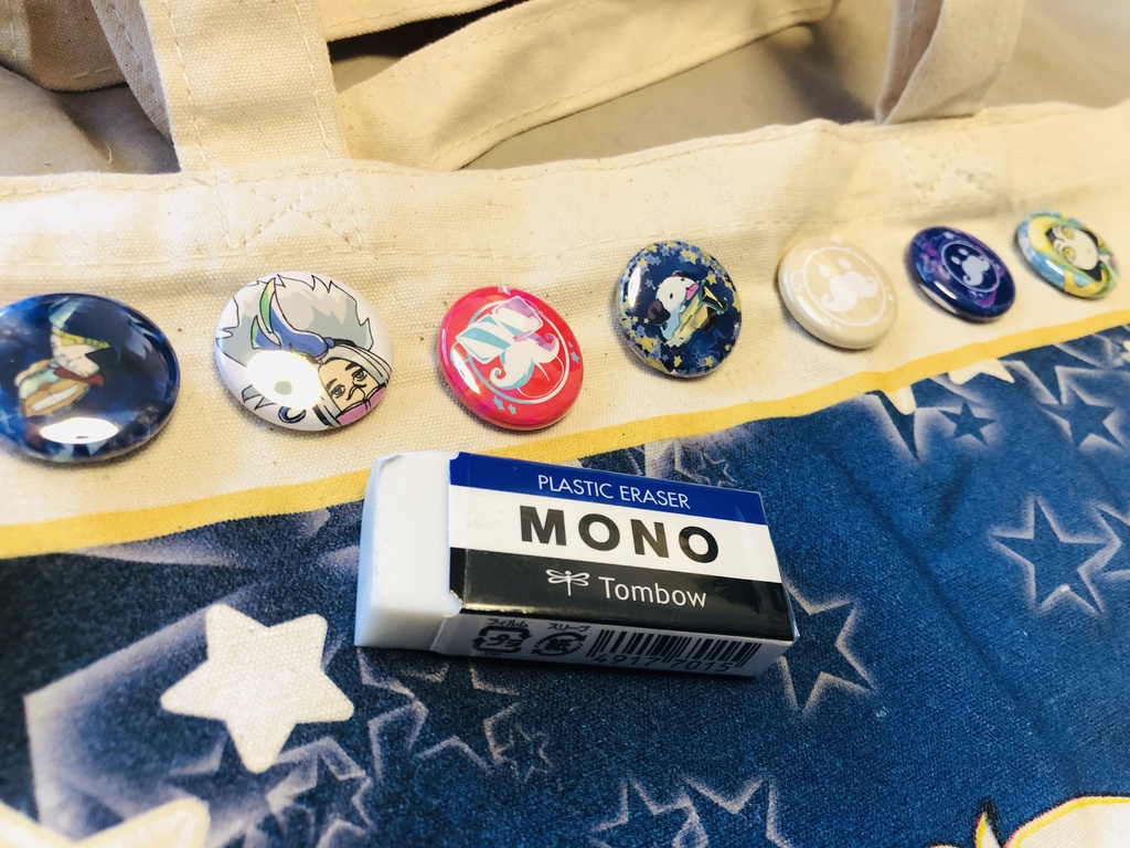 缶バッヂ全7種類