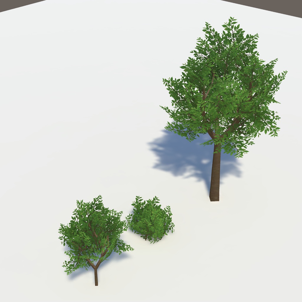 ローポリの木