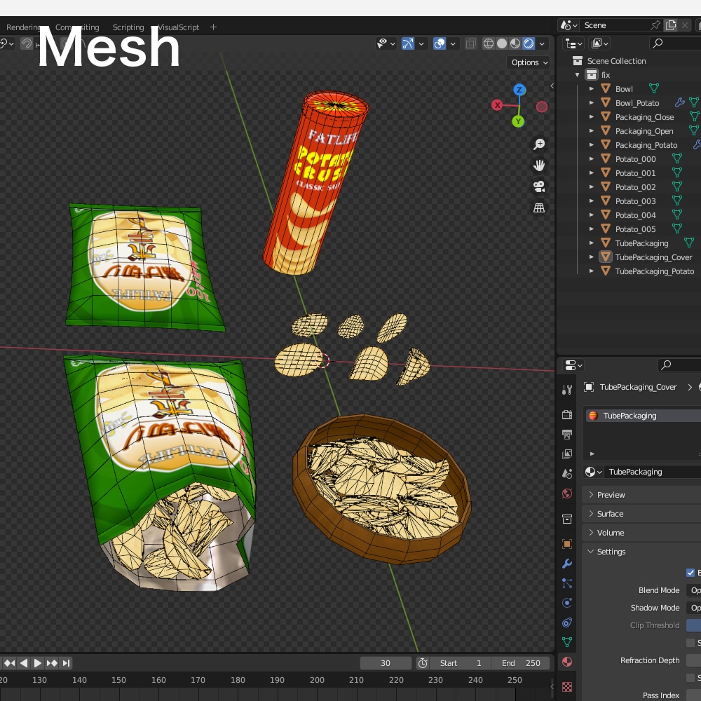 スナック菓子(Udon付き)